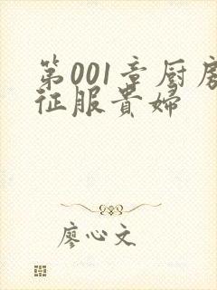 第001章厨房征服贵妇