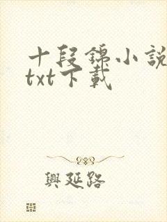 十段锦小说全本txt下载