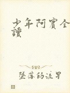 少年阿宾全集阅读