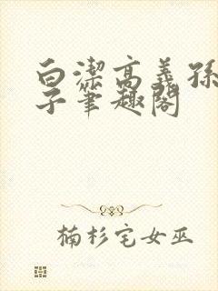 白洁高义孙倩东子笔趣阁