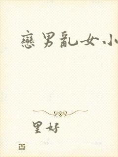 恋男乱女小说