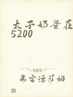 太子奶爸在花都5200