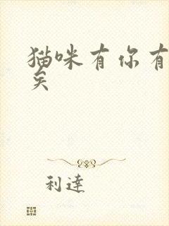 猫咪有你有我足矣