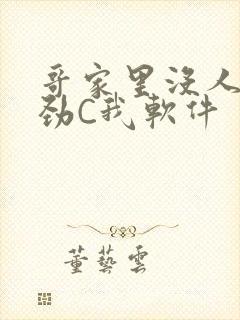 哥家里没人使点劲C我软件