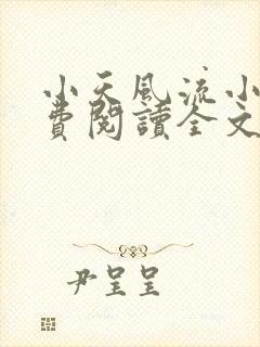 小天风流小说免费阅读全文最新章节