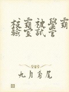 校霸被学霸压实验室试管