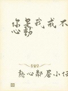 你是我戒不掉的心动