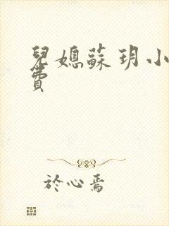 儿媳苏玥小说免费