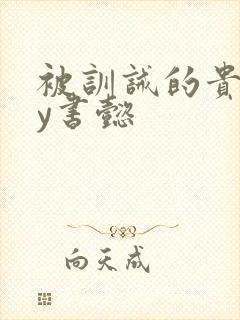 被训诫的贵妃by书懿