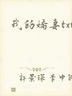 我的娇妻txt
