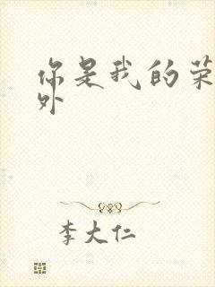 你是我的荣耀番外