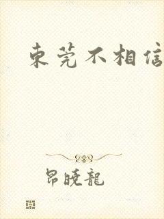 东莞不相信眼泪