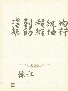 得到超级肉禽系统的维他柠檬茶