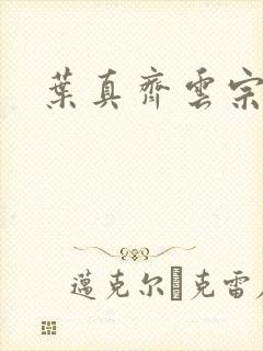 叶真齐云宗免费