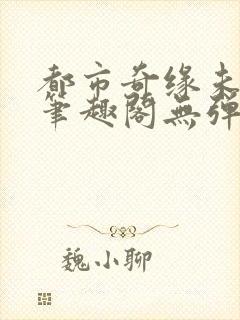 都市奇缘未删节笔趣阁无弹窗