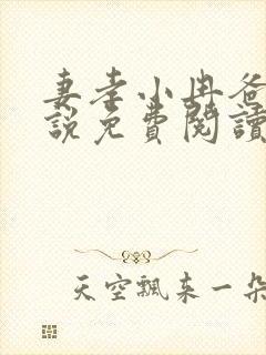 妻孝小冉爸爸小说免费阅读