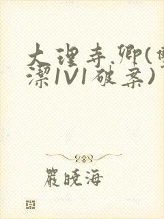 大理寺.卿(双洁1V1破案)