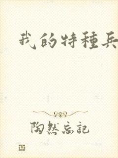 我的特种兵男友