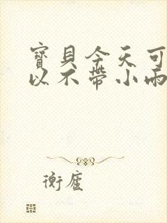 宝贝今天可不可以不带小雨伞