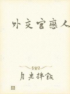 外交官恋人小说