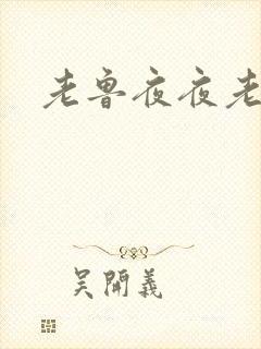 老鲁夜夜老鲁