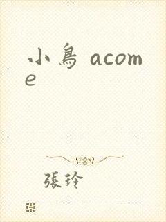 小鸟 acome