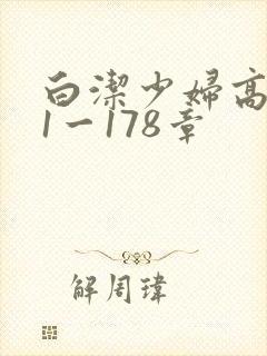 白洁少妇高义第1一178章