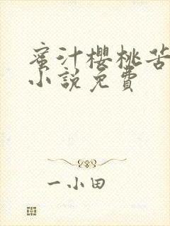 蜜汁樱桃苦咖啡小说免费