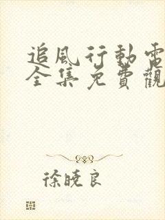 追风行动电视剧全集免费观看