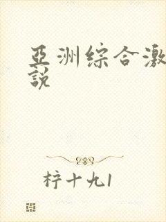 亚洲综合激情小说