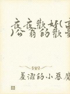 夜夜欢好(高h)公翁的欢爱