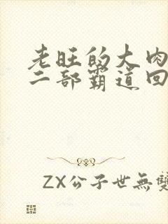 老旺的大肉蟒第二部霸道回归小说