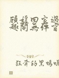 顾媛回家过年笔趣阁无弹窗