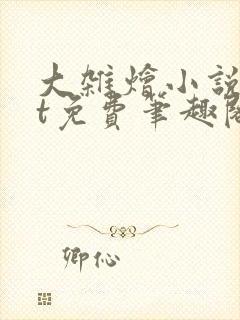 大杂烩小说txt免费笔趣阁