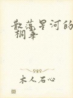 散落星河的记忆 桐华