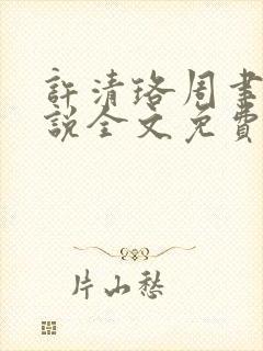 许清珞周聿衡小说全文免费阅读