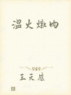 温火炖肉