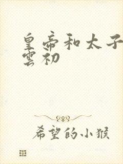 皇帝和太子妃h云初