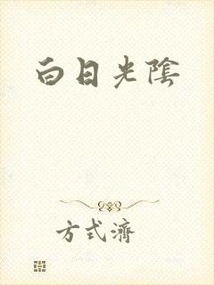 白日光阴