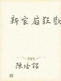 新家庭狂欢小说