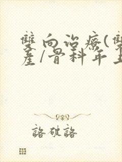 双向治疗(双/产/骨科年上)