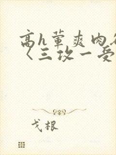 高h荤爽肉欲文〈三攻一受〉视频