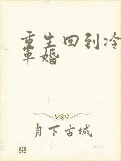 重生回到冷战前军婚