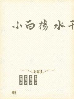 小白杨 水千丞