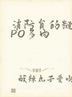 消防员的糙汉文PO多肉