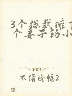 3个总裁拥有一个妻子的小说