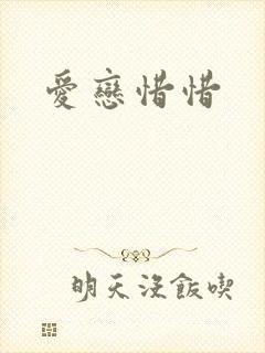 爱恋惜惜