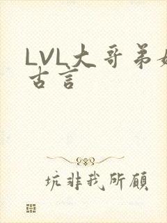LVL大哥弟媳古言