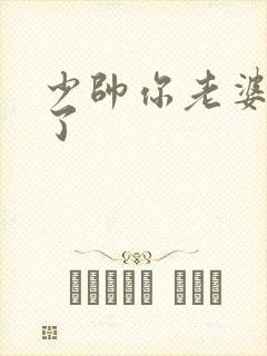 少帅你老婆又跑了