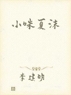 小咪夏沫